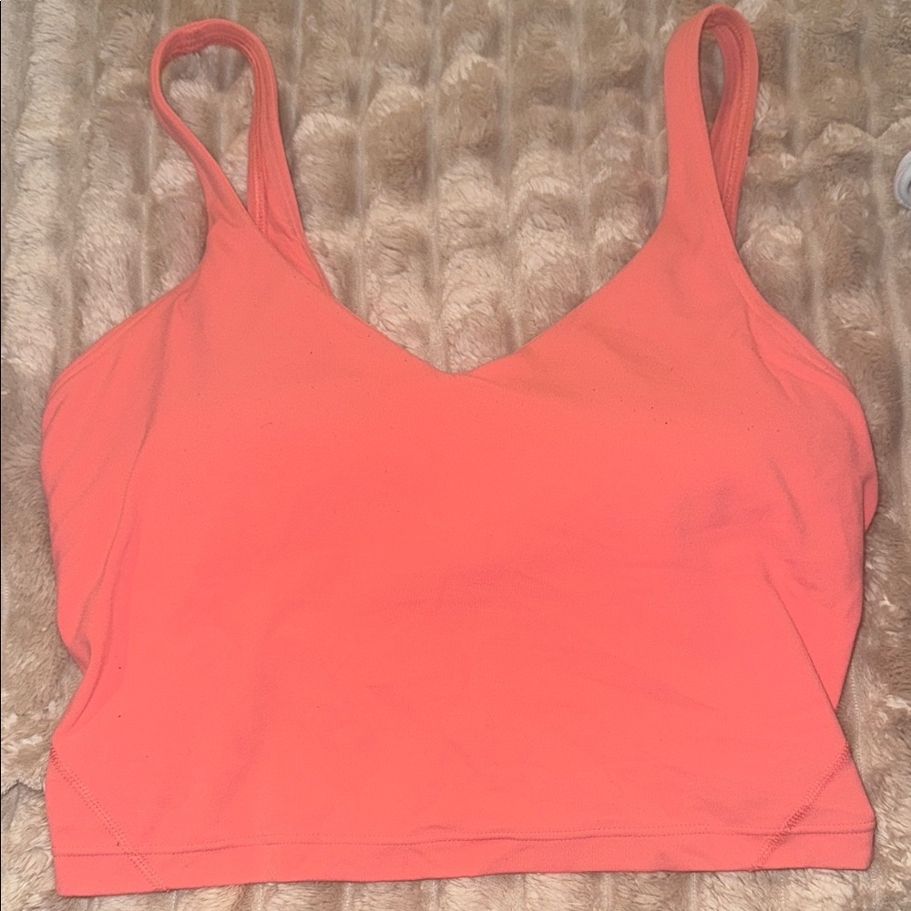 LULULEMON pink align tank